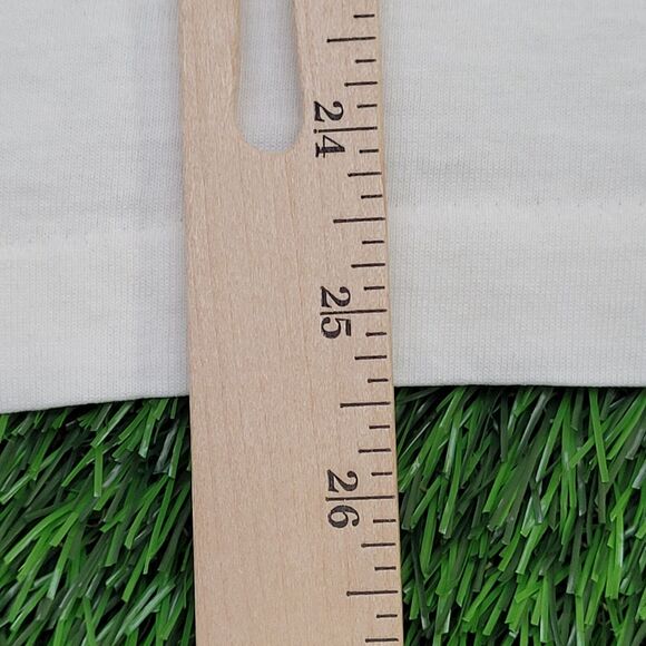 Vintage Braces Shirt Womens Large 21x25 White USA - Picture 14 of 14